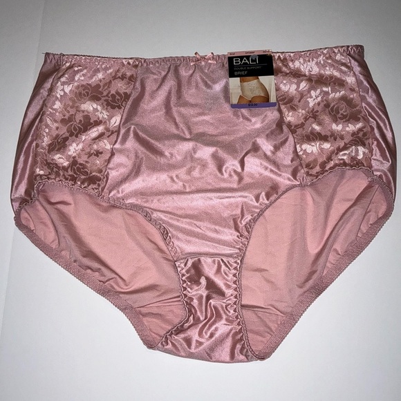 Bali Double Support Brief NWT Studio Pink Size 10 - Picture 8 of 15